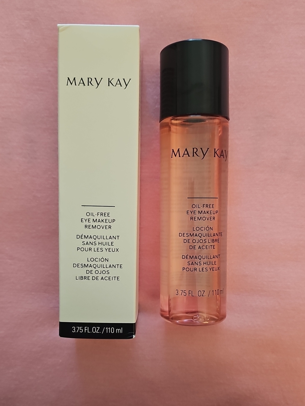 NEW - 3.75 Ounce, Mary Kay Oil-Free Eye Makeup Remover EXP. 11.2027 (One Bottle)